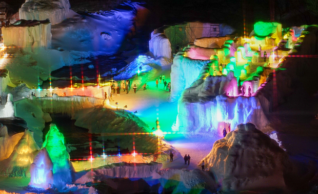 Winter Ice-Waterfall Festival