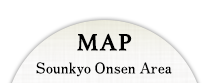 MAP Sounkyo Onsen Area