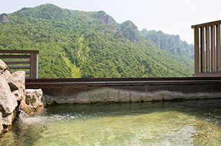 層雲峡温泉